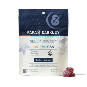 Papa & Barkley Sleep - Blackberry Elderberry Releaf Gummies (I)
