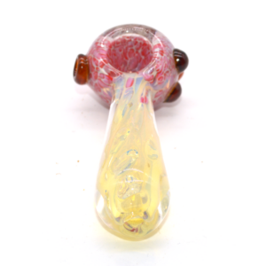 HAND PIPE | 3″ – Fumed Frit Cap