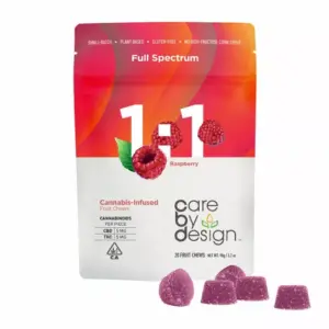 Care by Design 1:1 Raspberry - Fruit Chews